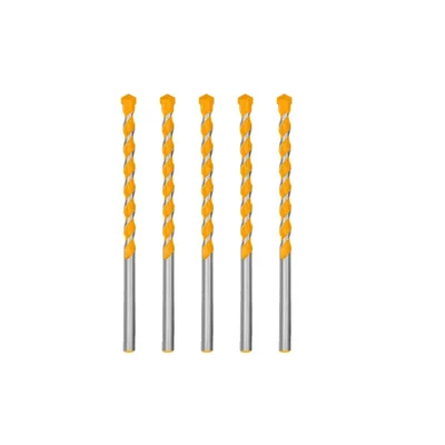 Ingco 8X120mm Masonry Drill Bit (DBM111081) - Pack of 5 Pcs