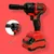 MASTERPRO 1/2 Inch 21V Lithium-Ion Cordless Impact Wrench with Battery, Charger & Accessories, 3300 RPM