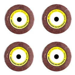 Jon Bhandari 100 x 15 x 16 mm Non Wooven Fiber Polishing Wheel 5P - (4 Pcs)
