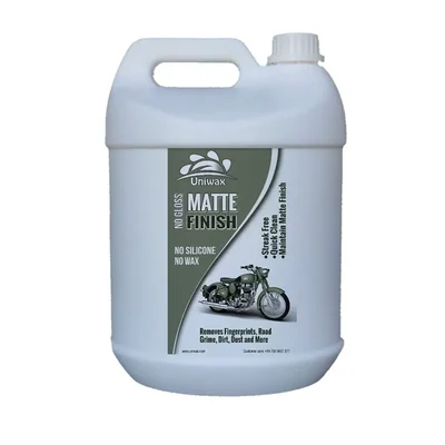 Uniwax - 5 Liter Matte paint finish car and motorcycle polish