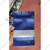 13.5cm x 22cm ,250 Gram Matt Navy Blue Color Ziplock Pouches with Transparent Window(Pack-50 Pcs )