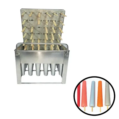 Premium (Model - 8111) Mawa Kulfi 8000 series Ice Cream Moulds with 42 Cavities and 40ml Capacity