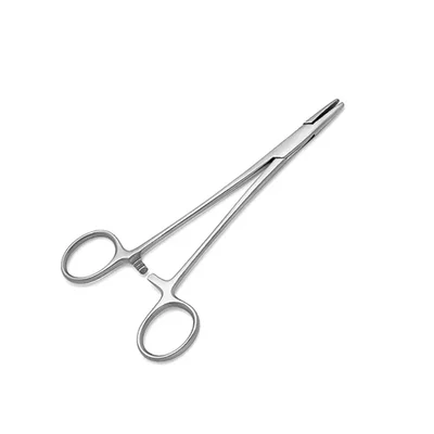 Forgesy 6 Inch Pack Of 1 Mayo Hegar Needle Holder Silver Clamping Ratchet