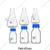 Bello Pack of 6 Pcs Borosilicate Glass 3 pcs and Reagent bottle 3 pcs For Laboratory and Professional Use