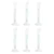 SBT 6 pcs 10ml Polypropylene Measuring Cylinder with Hexagonal Base and Blue Printed Graduation
