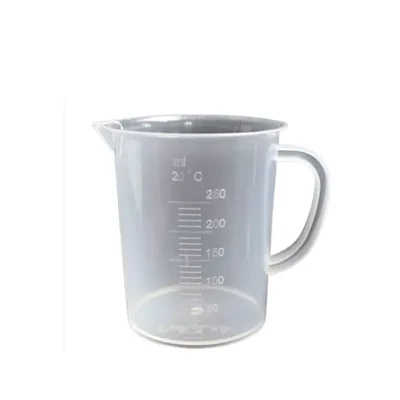 SBT 250ml Pack of 12 Pcs Polypropylene Measuring Jug with Handle Pour Spout Container