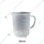 SBT 250ml Pack of 12 Pcs Polypropylene Measuring Jug with Handle Pour Spout Container