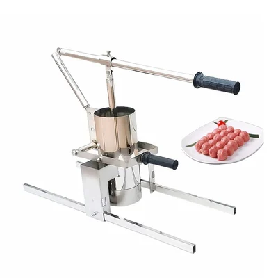 Vinayak Machines Manual Meatball Mold Machine, Small-Sized Meatball