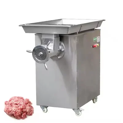 MM-42A 4 kW Stainless Steel Meat Mincer, 450kg/hr Output Capacity