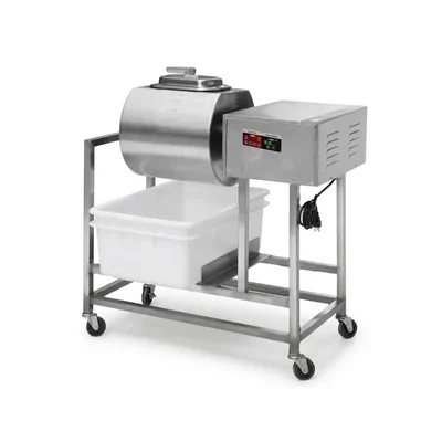 Meat Salting Machine 35 Litre Capacity Stainless Steel Body, Meat Tumbler & Marinator Machine