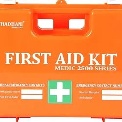Thadhani Medic 2500 Series High Visibility First Aid Kit for Home, Office and Industrial Uses