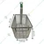 Premium Quality Medium Deep Fry Stainless Steel Basket With Handle(Pack of 10)