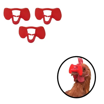 GKI POULTRY 25 pcs Medium Nose Clips For Hens To Prevent Chicken From Pecking
