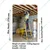 Youngman FRP fiberglass 3 Steps (0.85 m) Industrial Ladder with Safety Wire (3 Steps + Platform)