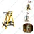 Youngman FRP fiberglass 1 Step (0.42 m) Industrial Ladder with Safety Wire (1 Step + Platform)