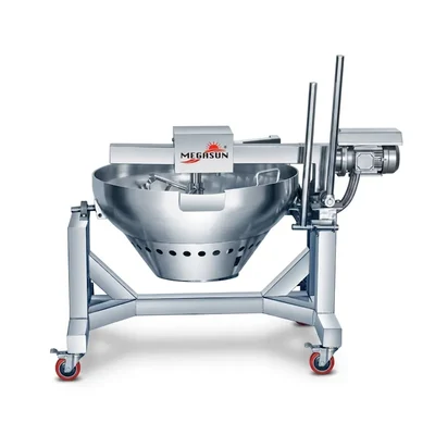 Megasun 3 Feet Halwa Machine with 1 HP Motor, 30-35 kg Capacity