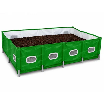 Megatex 12 x 4 x 2 inch 450 GSM Vermi Compost Bed
