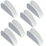 White Melamine Tissue Holder Arch, Size 6 inch x 6pcs, for Restaurant, Outdoor Dining Use