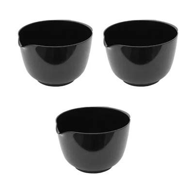 Black Melamine Pinnacle Mini Vegetables Bowl, Size 3.25inch x 12pcs for Restaurant, Outdoor Dining