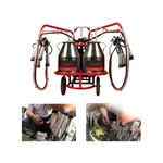 Cowfy Trolley Type 25L Double Bucket Milking Machine