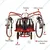 Cowfy Trolley Type 25L Double Bucket Milking Machine