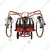 Cowfy Trolley Type 25L Double Bucket Milking Machine