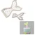 2 Pcs Mermaid Tail Mould Fondant Cutter/ Decoration Tool