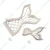 2 Pcs Mermaid Tail Mould Fondant Cutter/ Decoration Tool