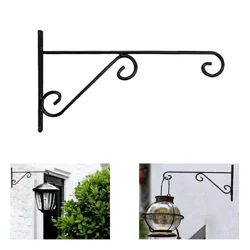 Ecofynd Decorative Metal Wall Hook Hanging Plant Hanger for Pots, Bird Feeders, Planters, Lanterns(Pack-2 Pcs)