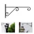 Ecofynd Decorative Metal Wall Hook Hanging Plant Hanger for Pots, Bird Feeders, Planters, Lanterns(Pack-2 Pcs)