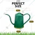 Ecofynd Metal Watering Can 1.5 Liter Green for Home Gardening