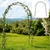 Ecofynd Metal Garden Arch Plant Stand for Climbers | Used in Lawns/Gardens(GARCH001-BLK)