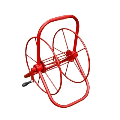 Unison Metal Body Hose Reel Stand for Holding Pipe | Ideal For Keeping Pipe Safe From Tangling And Damages(Size-100 feet)