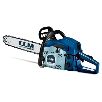 Orezen CCM Model 58 CC Economy Metal Body Premium Petrol Chainsaw Machine With 18 Inch Guide Bar