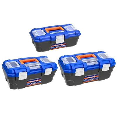 Wadfow 13,16 & 19 Inch 3 Pcs Metal Buckle Tool Boxes Set (WTB4103)