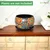 Ecofynd Designer Metal Plant Pot with Saucer Plate | Home Decor Item for Garden Plants , Balcony, Patio, Living Room