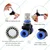 Metal Fogger Nozzles 6mm with Tee Connector, upto120psi | used in stadiums, arenas etc. (pack of 10)