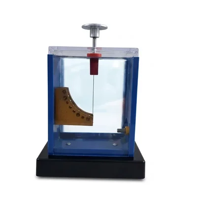 ELECOPTO Metal Gold Leaf Electroscope for Static Electricity Measurement and Voltage Detection