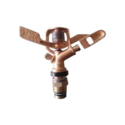 Unison Gunmetal 3/4 Inch Brass Sprinkler Head With Pressure Range 25-50psi For Lawn And Gardens(Pack of 2)