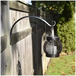 Ecofynd 13 inches Wall Hook Hanging Plant Bracket, Rounded Plant Hanger for Bird Feeders, Planters, Lanterns(Set of 2)