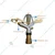 SUJAY S5-Aluminium Impact Garden Sprinkler with 5/4 inch Inlet for Agricultural and Irrigation Purposes