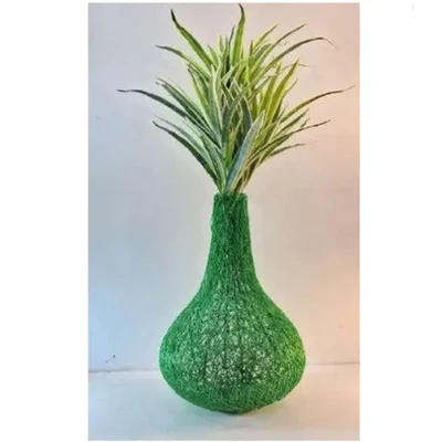 16 Inch Metal Meshable Nest Vase, Used for Home Decoration Purpose