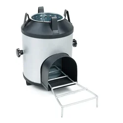 PEPL Metal Natural Draft Smokeless Wood Stove for domestic use - 6 month Warranty