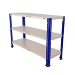 ALIJA 24 x 35 x 12 Inch 3 Shelves Multipurpose Storage Rack With Accessories