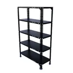 ALIJA 48 x 29 x 12 Inch 5 Shelves Multipurpose Storage Rack With Accessories