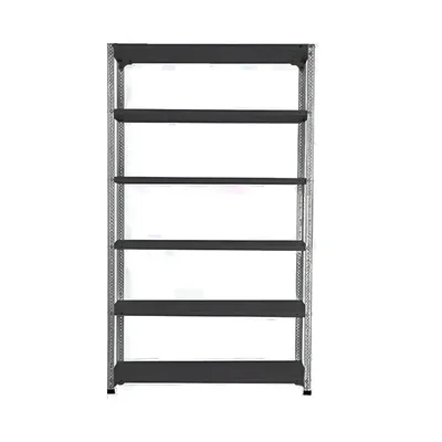 Premium Quality 72 x 23 x 12 Inch 6 Shelves Powder Coated Metal Rack For Multipurpose Use (24 Gauge Shelf & 18 Gauge Angle)