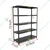 Fidvi 72 x 35 x 12 Inch 5 Shelves Powder Coated Slotted Angle Metal Rack With Accessories (SR-527)