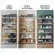 Premium Quality 72 x 35 x 12 Inch 6 Shelves Powder Coated Metal Rack For Multipurpose Use (24 Gauge Shelf & 18 Gauge Angle)(Color-Blue Shelf & Ivory Angle )