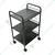 Vinayak Machines 31X14X19 Cm 3 Tier Premium Metal Rolling Trolley Cart Stand with Wheels