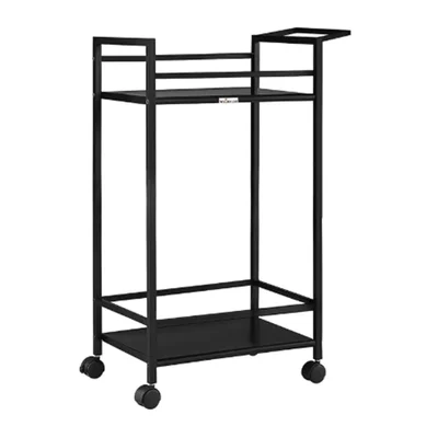 Premium Quality Metal Rolling 2 Tier Trolley with Wheels 
